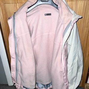 Womens double lined winter coat! 2 coats in 1